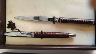 Estuche Bolígrafo y abrecartas Balmain