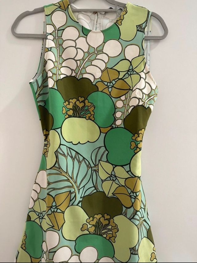 vestito zara decorato