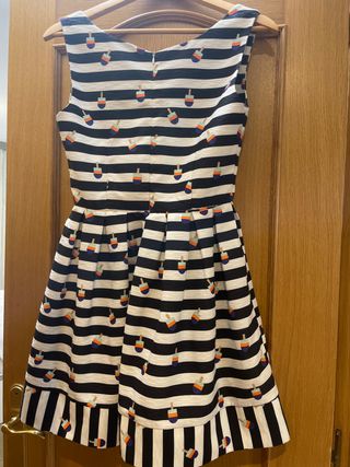 Vestido rayas marinero