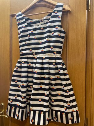 Vestido rayas marinero