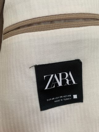 Traje ZARA HOMBRE