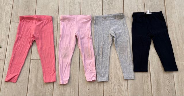 pack 4 leggins bebe talla 18-24 meses