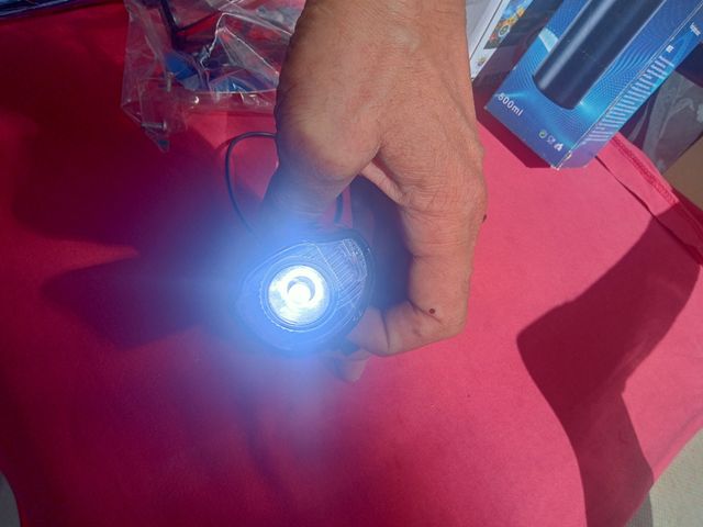 Linterna bocina bicicleta