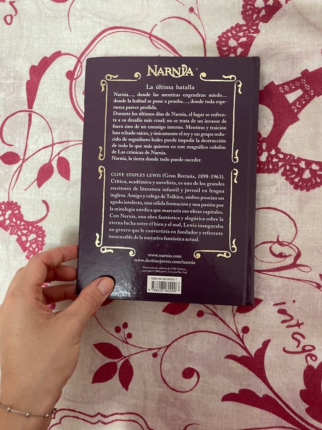 libro Narnia la ultima batalla