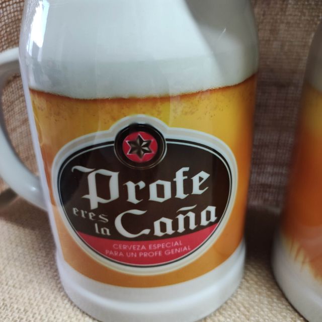 Jarras cerámica frases nuevas sueltas o en lote