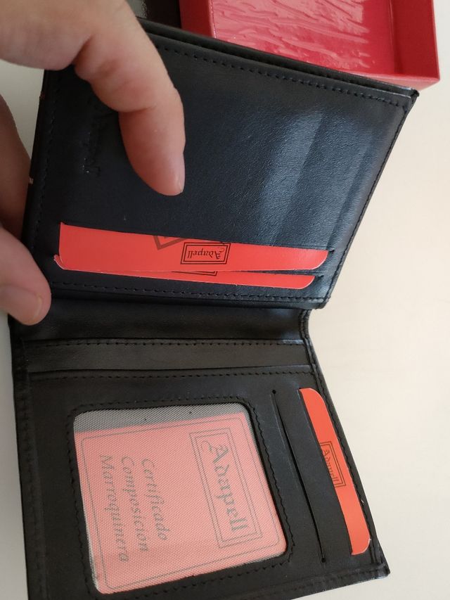 Cartera targetero unisex 