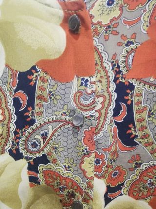 Blusa vintage hecha a mano