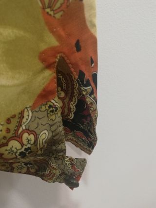 Blusa vintage hecha a mano