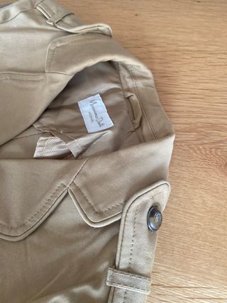 gabardina Massimo Dutti XS-S