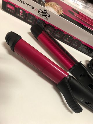 Plancha de pelo 3 en 1 Rowenta