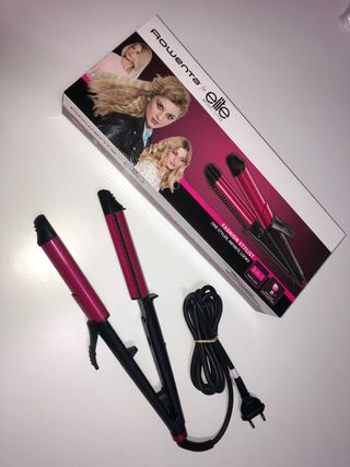 Plancha de pelo 3 en 1 Rowenta
