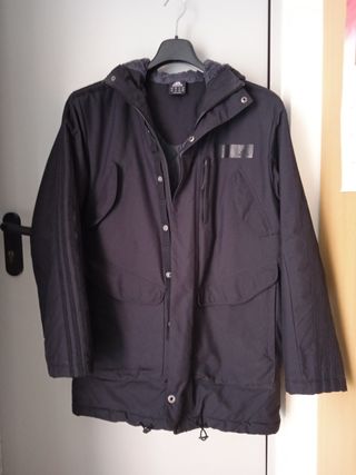 Parka negra ADIDAS talla S