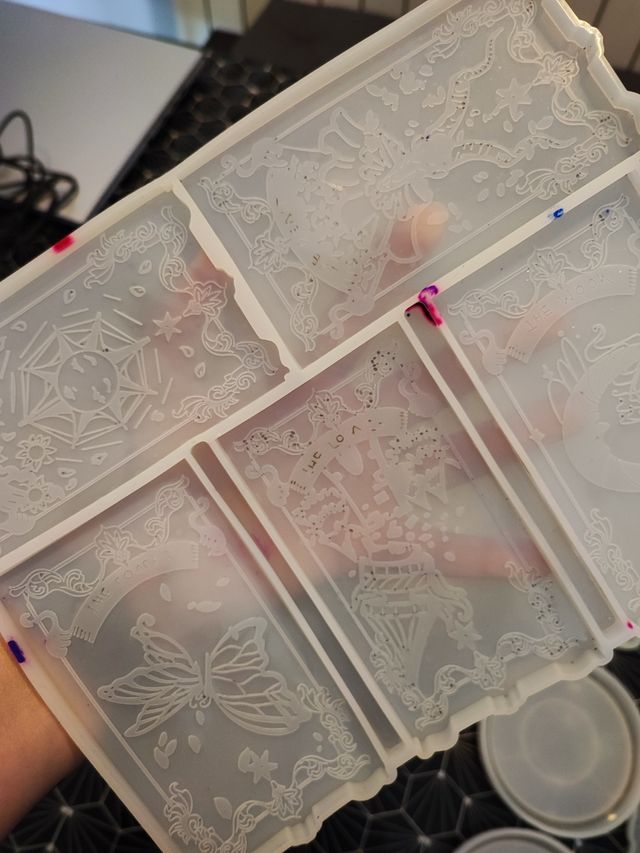 Moldes silicona para Resina