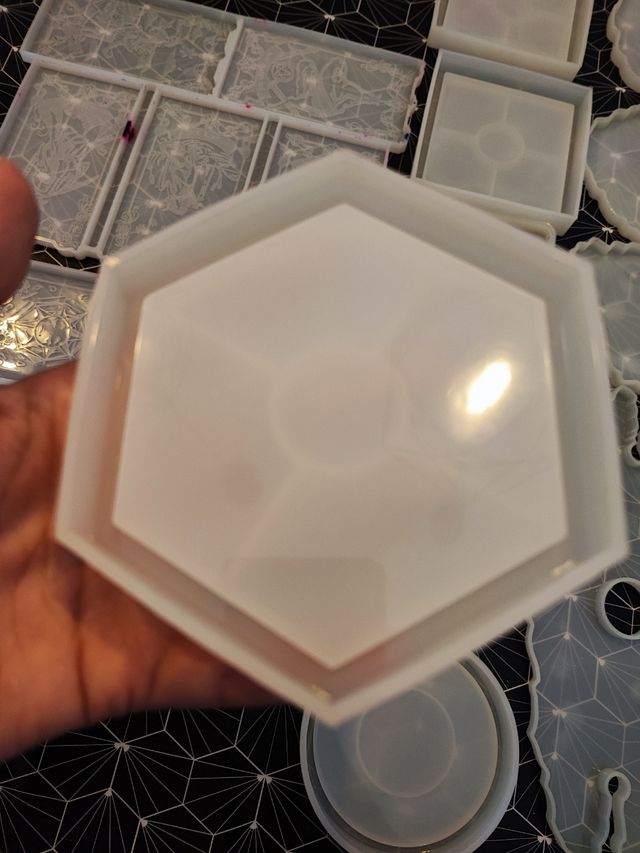 Moldes silicona para Resina