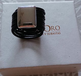 Anillo Oro Blanco Tous