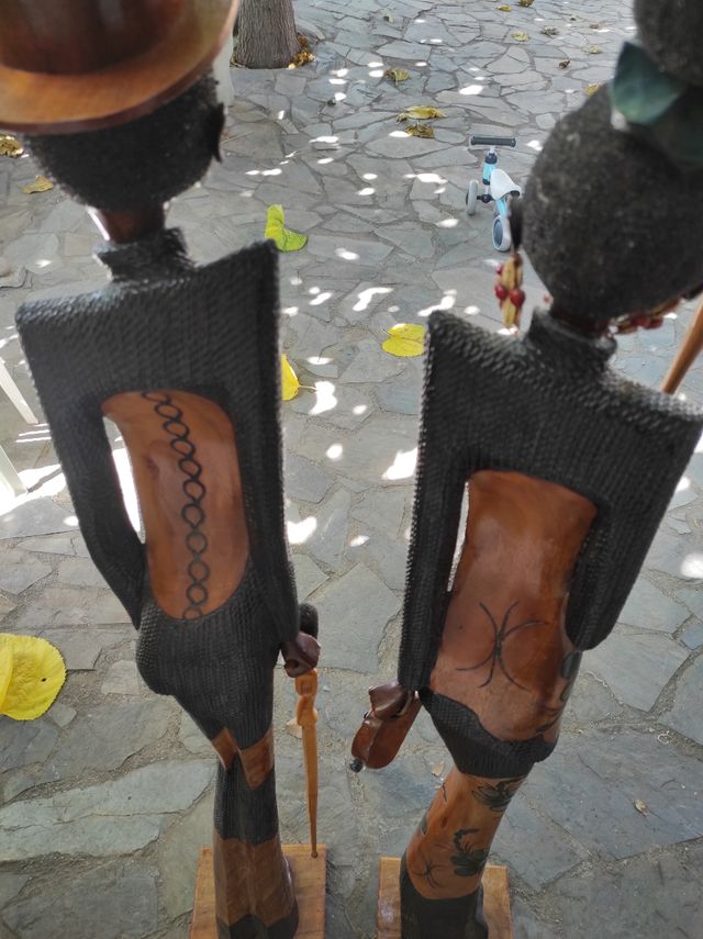 Figuras Cubanas Madera