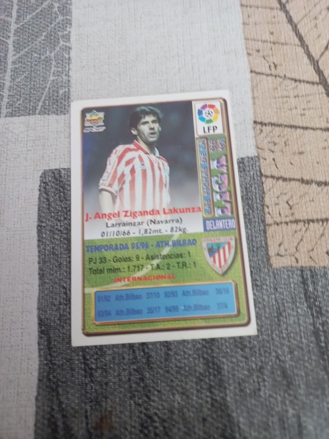 Cromo cuco ziganda temporada 96/97