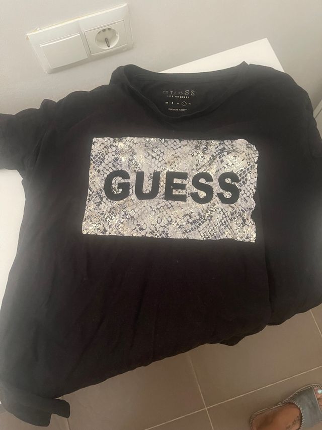 camiseta guess mujer