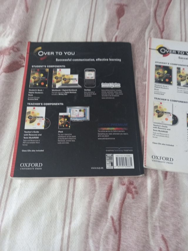 OVER TO YOU 1°bachillerato