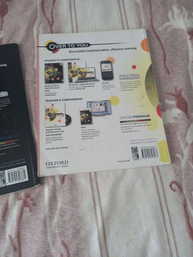 OVER TO YOU 1°bachillerato