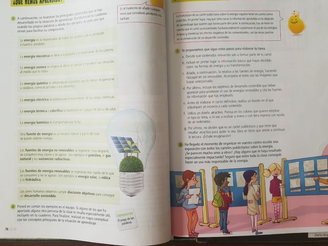 Libro Ciencias de la naturaleza 5