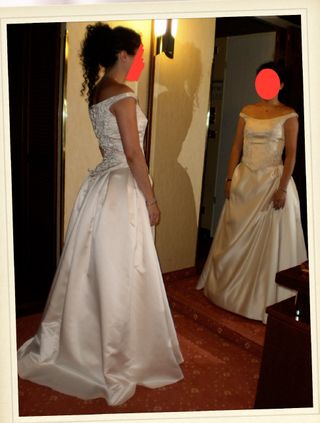 Vestido de novia Pronovias Medieval Raso Venecia