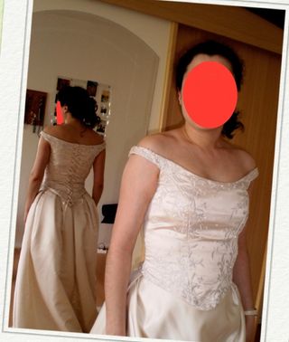 Vestido de novia Pronovias Medieval Raso Venecia