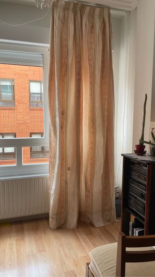 2 Cortinas 75x165 cm