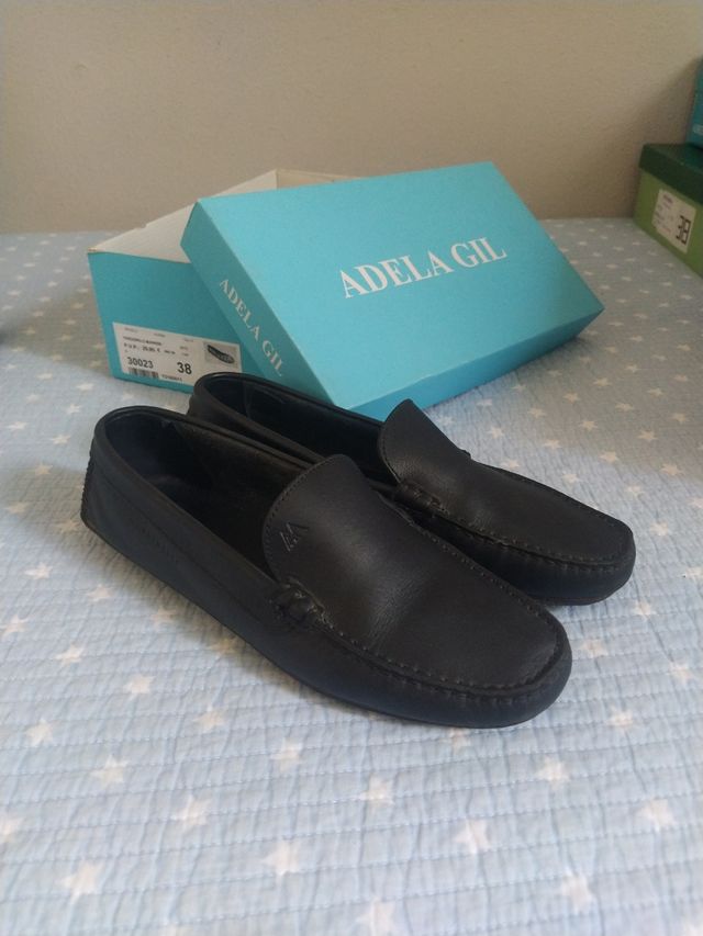 Mocasines negros T37