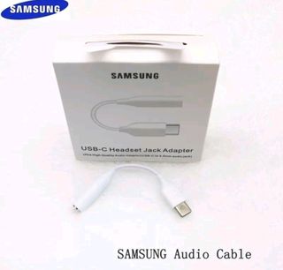 Adaptador cable auriculares tipo C a 3,5mm.Samsung