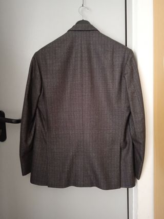 Americana de caballero talla S gris marengo