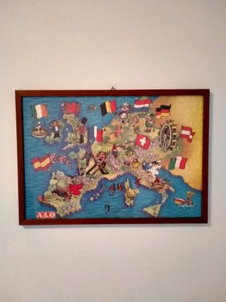 Quadro puzzle a&o anni 80