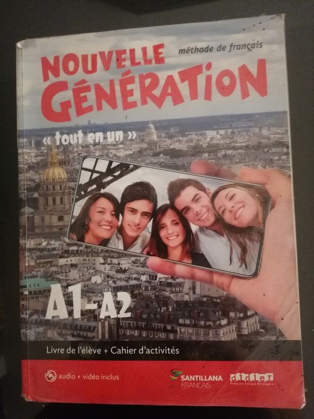 Libro Nouvelle Génération con CD y DVD