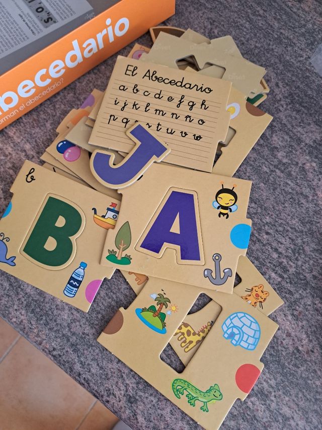 Juguetes abecedario