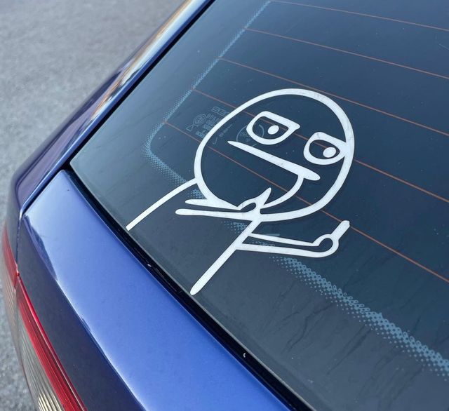 Pegatinas personalizadas coche