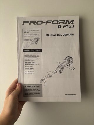 Negociable Máquina de Remo Proform R600