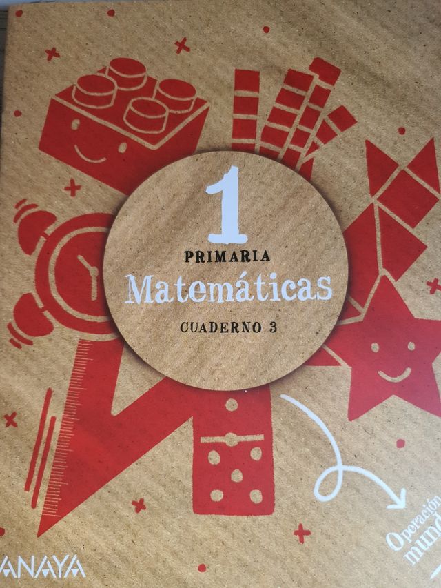 Matemáticas 1 Primaria Cuaderno 3 Anaya