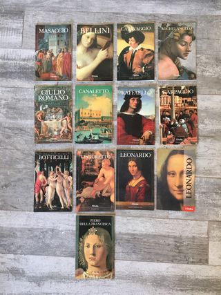 13 volumi sui maestri italiani di arte antica