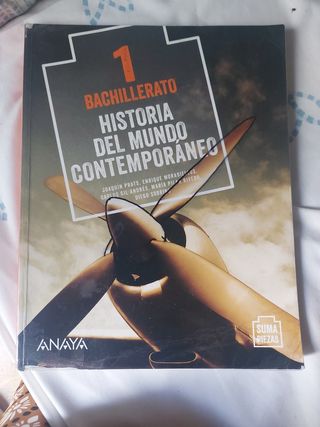 Libro 1 Bachillerato Historia edit. ANAYA