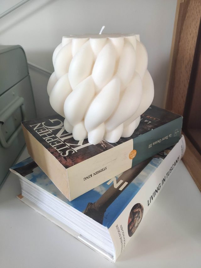 Velas casera de soja (100% vegetal)