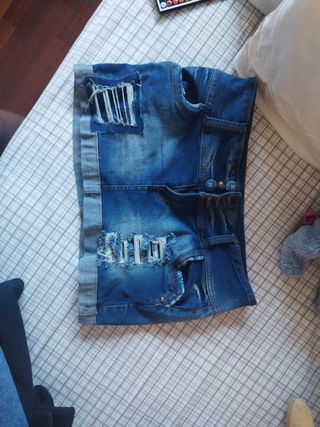 Mini falda estilo americana