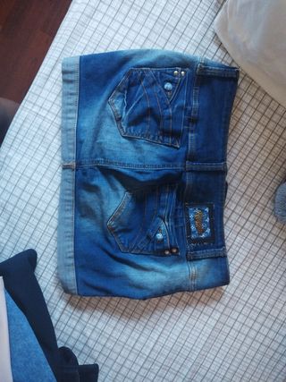 Mini falda estilo americana