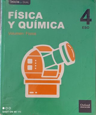 Libro de texto Física y Química 4° de la ESO