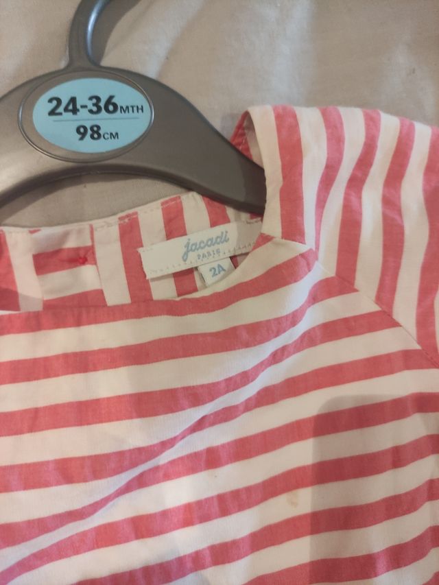 Vestido Jacadi Niña 2 años