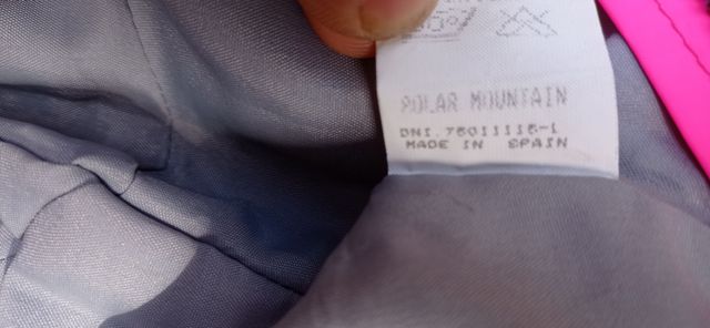 Traje de lluvia talla m fabricacion española