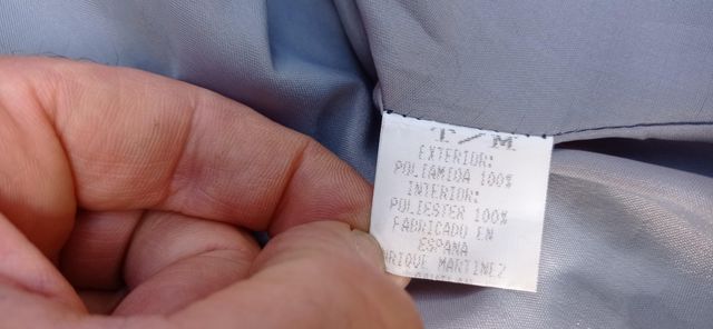 Traje de lluvia talla m fabricacion española