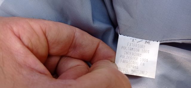 Traje de lluvia talla m fabricacion española