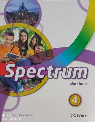 Libro de texto Spectrum Workbook 4°de la ESO