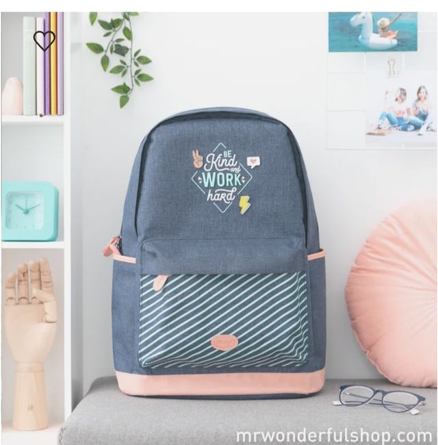 Mochila escolar Mr Wonderful 
