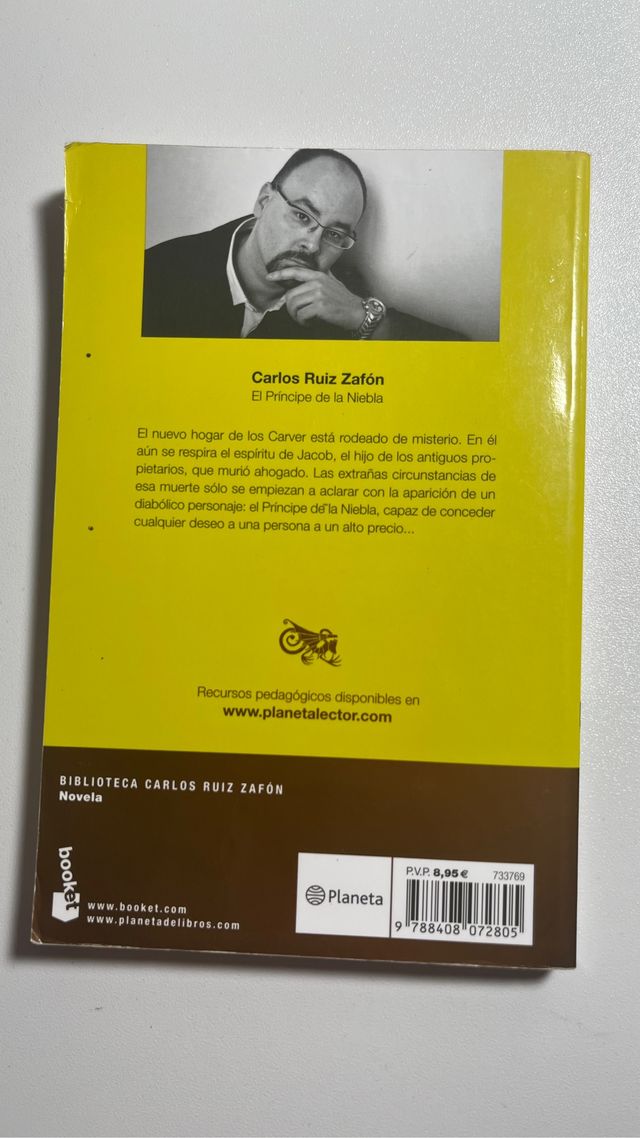 Carlos Ruiz Zafon El principe de la Niebla